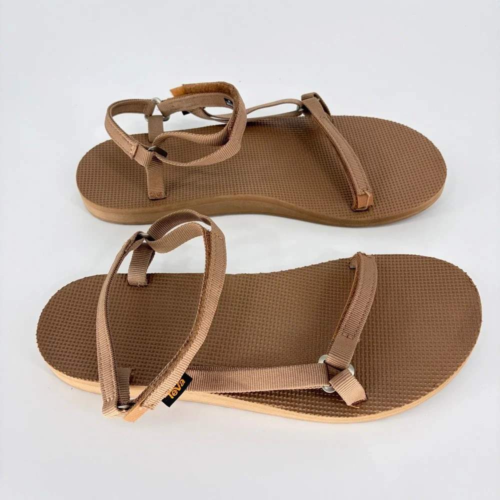 Teva Original Universal Sandals Sesame Tan Strappy Outdoor W11